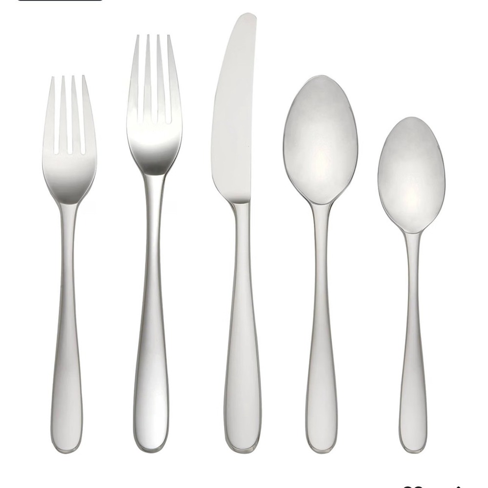 NEW Lenox Stratton 65 Piece Flatware Set 18/10 Stainless Steel Service for 12